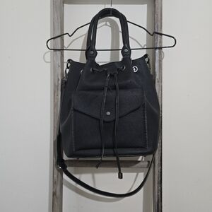 ⭐️40% Off⭐️ Dune London Damzele Day Black Bucket Tote Bag
